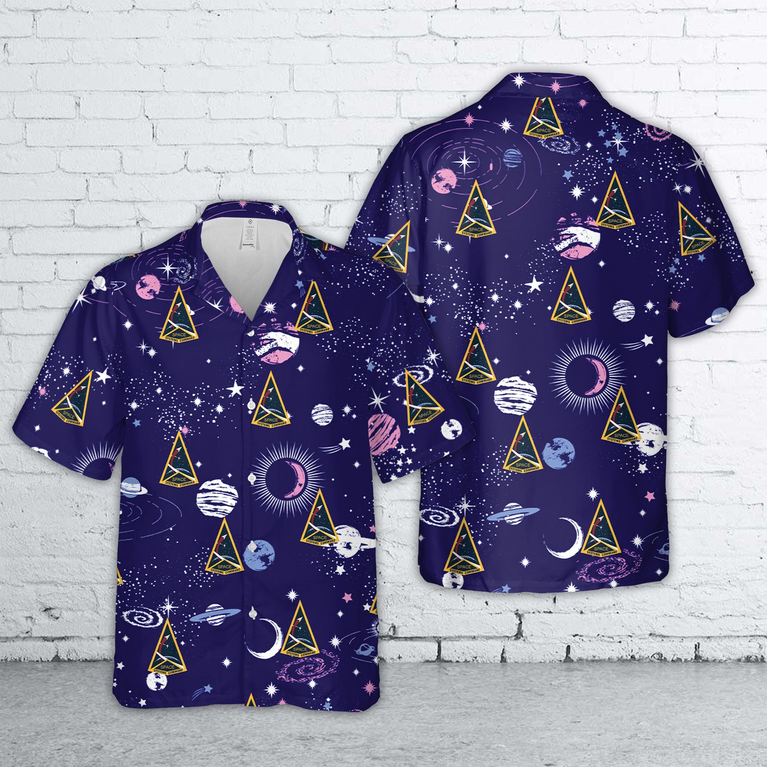 US Space Force Space Systems Command (SSC) Hawaiian Shirt – Merch Gears