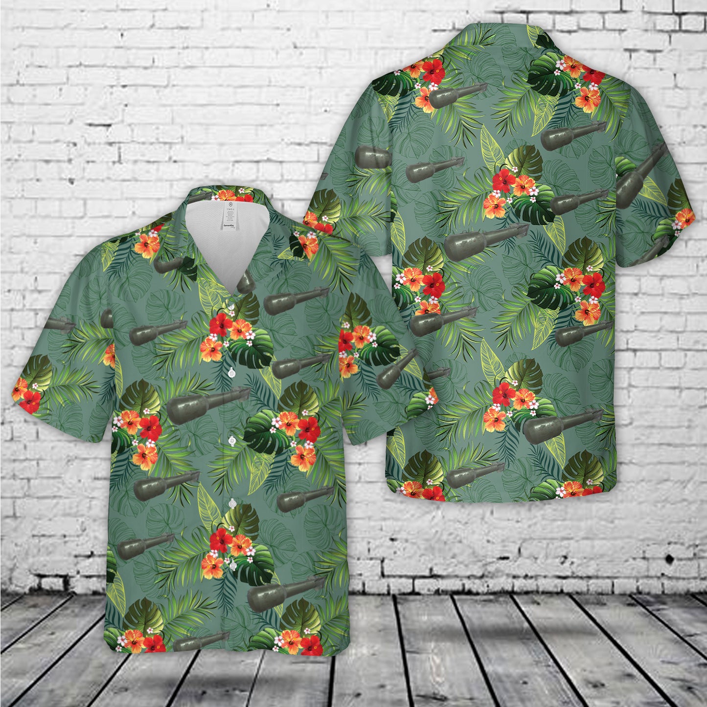 US Thin Man (nuclear bomb) Hawaiian Shirt
