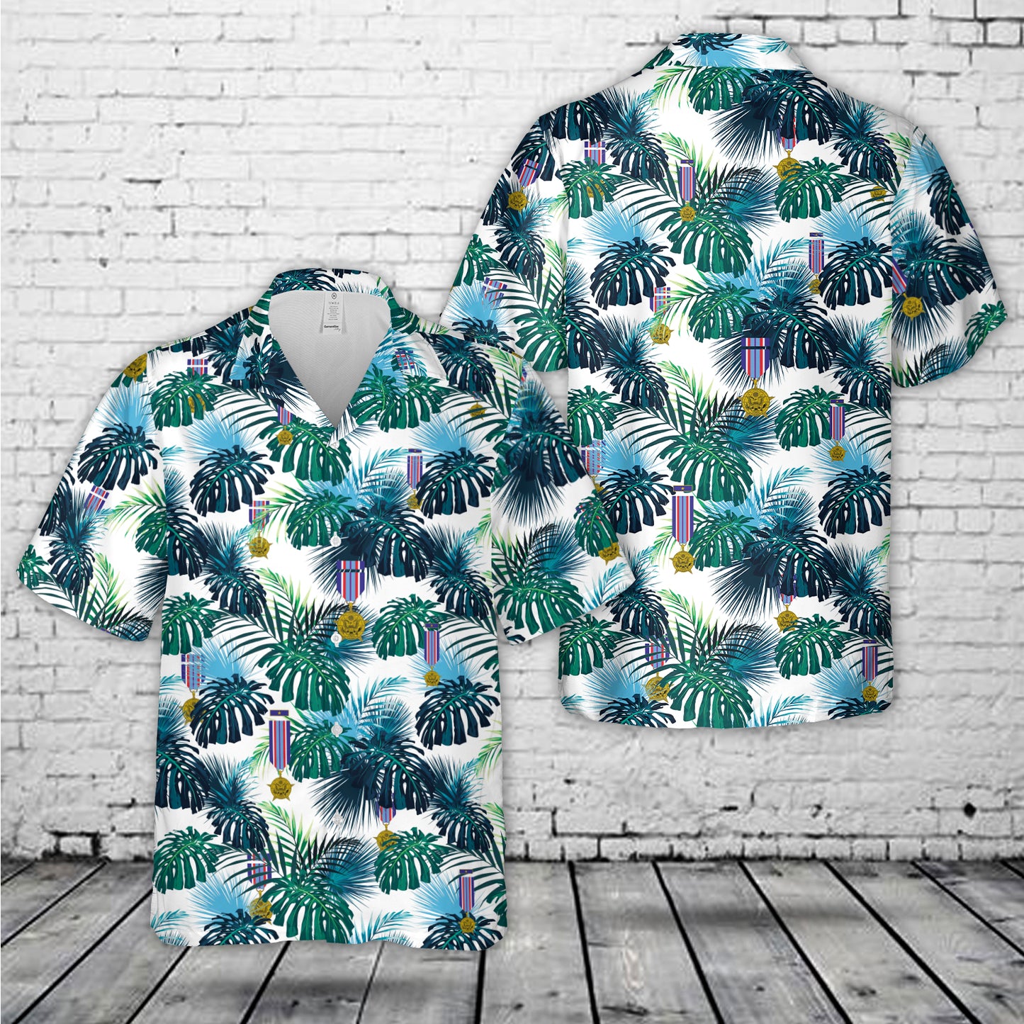 US Thomas Jefferson Star for Foreign Service Hawaiian Shirt