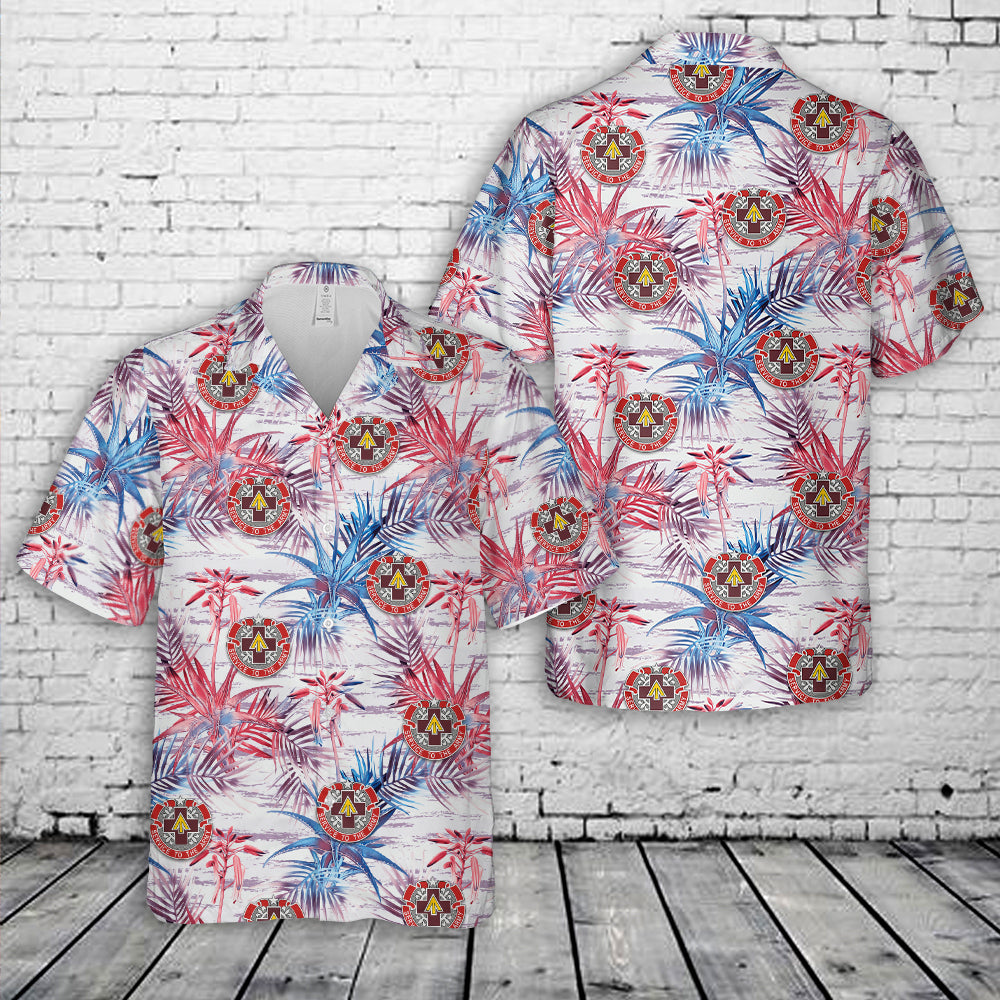 US Army 13th Field Hospital Hawaiian Shirt