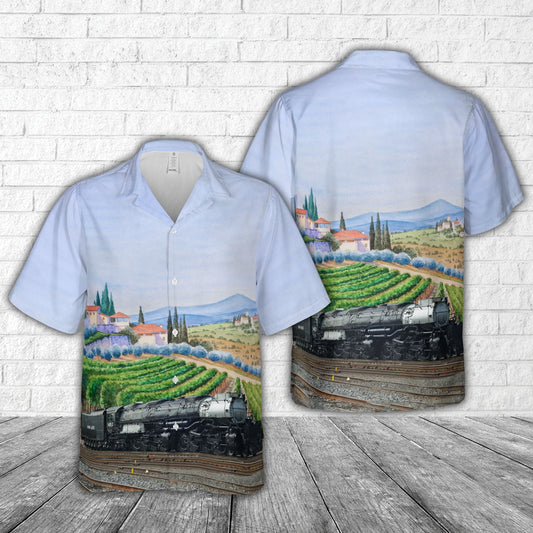 Union Pacific Big Boy No. 4012 Hawaiian Shirt