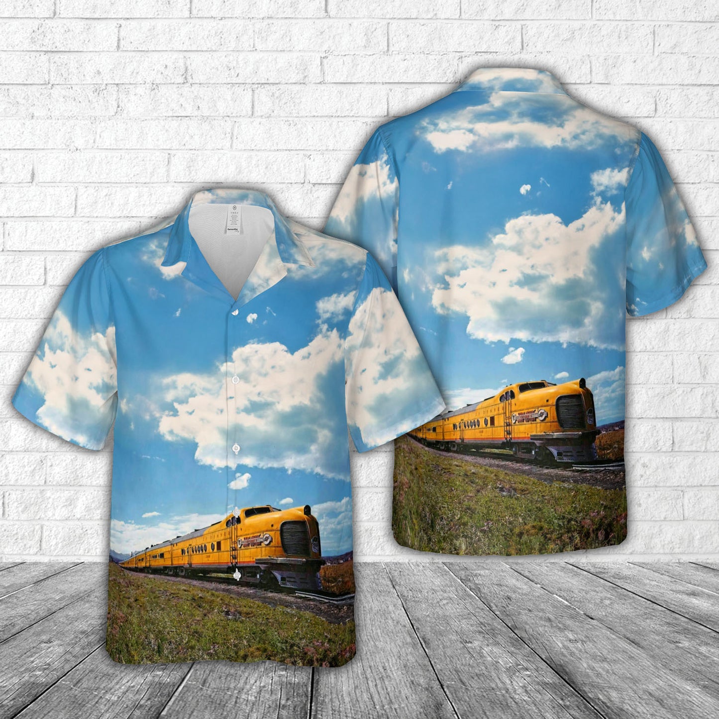 Union Pacific City of Denver Hawaiian Shirt