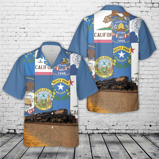 Union Pacific Railroad Big Boy No. 4014 Hawaiian Shirt