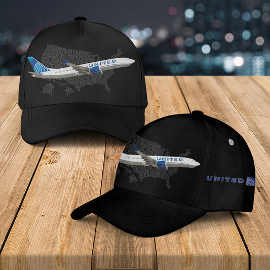 United Airlines Fleet Baseball Cap