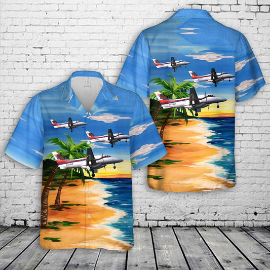 United Express British Aerospace BAe-3101 Jetstream 31 Hawaiian Shirt