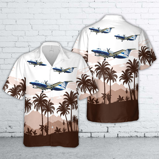 United Express (SkyWest) Embraer EMB 120 Brasilia Hawaiian Shirt