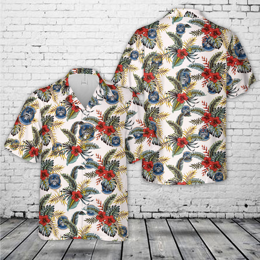 United States Air Force Security Forces Hawaiian Shirt