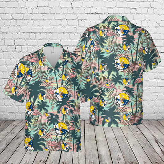 United States Air Force Security Forces (SF) 610th Security Forces Squadron (610 SFS) Hawaiian Shirt