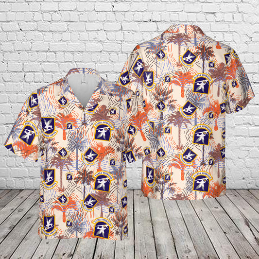 United States Air Force Security Forces (SF) Hawaiian Shirt