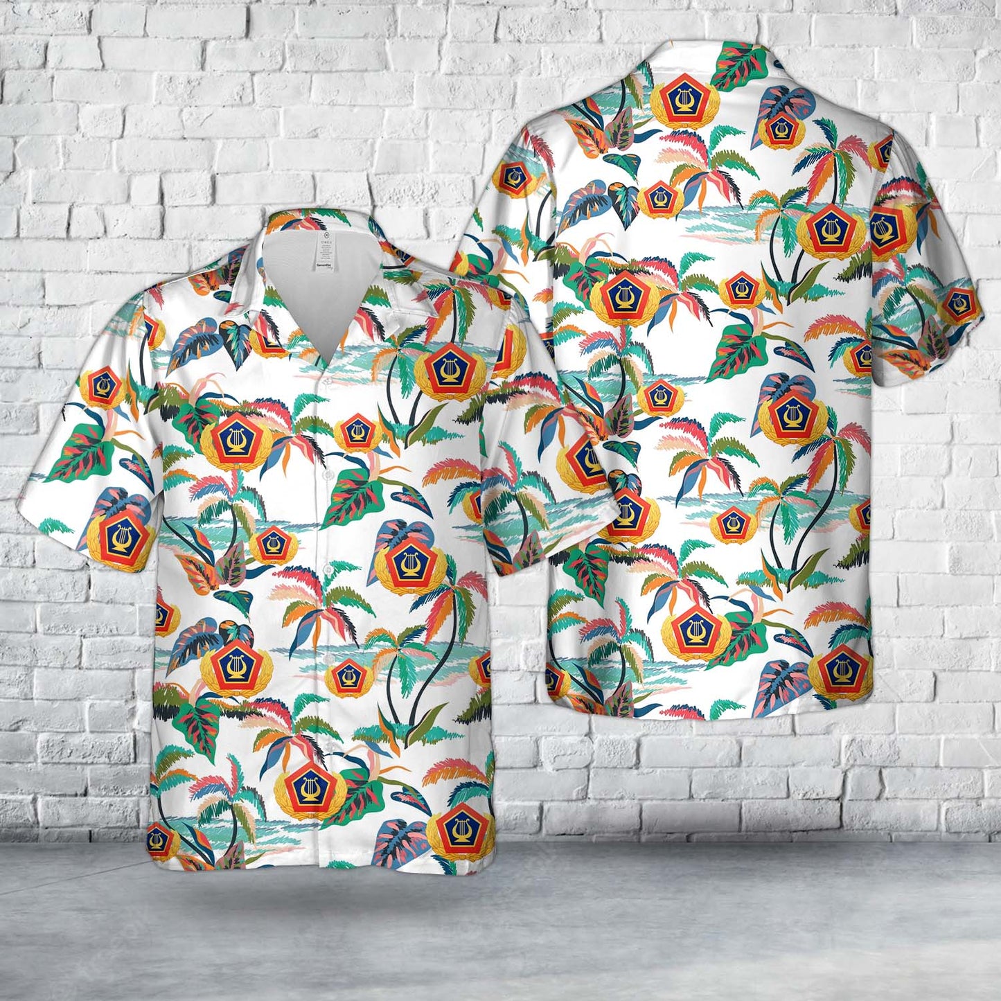 United States Army Field Band Hawaiian Shirt