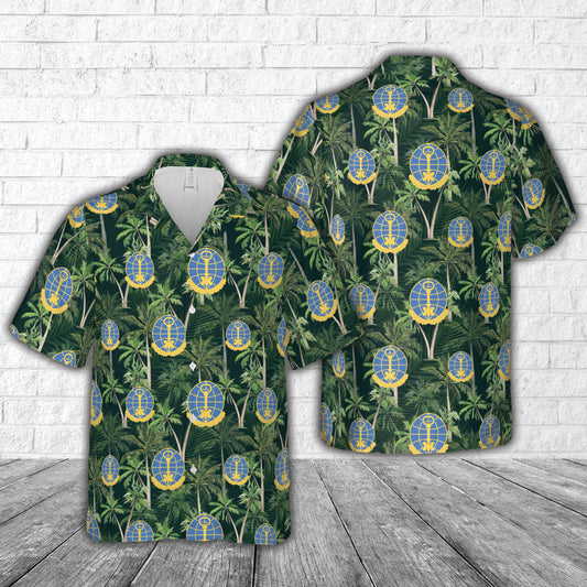 United States Army Intelligence and Security Command (INSCOM) Hawaiian Shirt