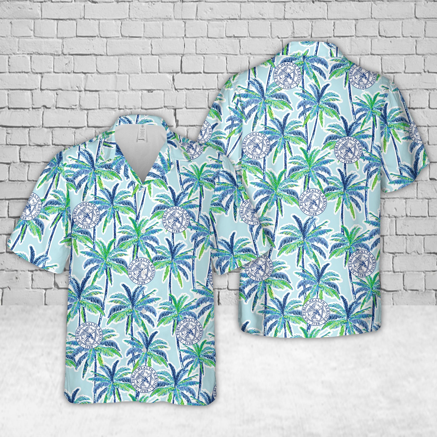 United States Public Health Service Hawaiian Shirt