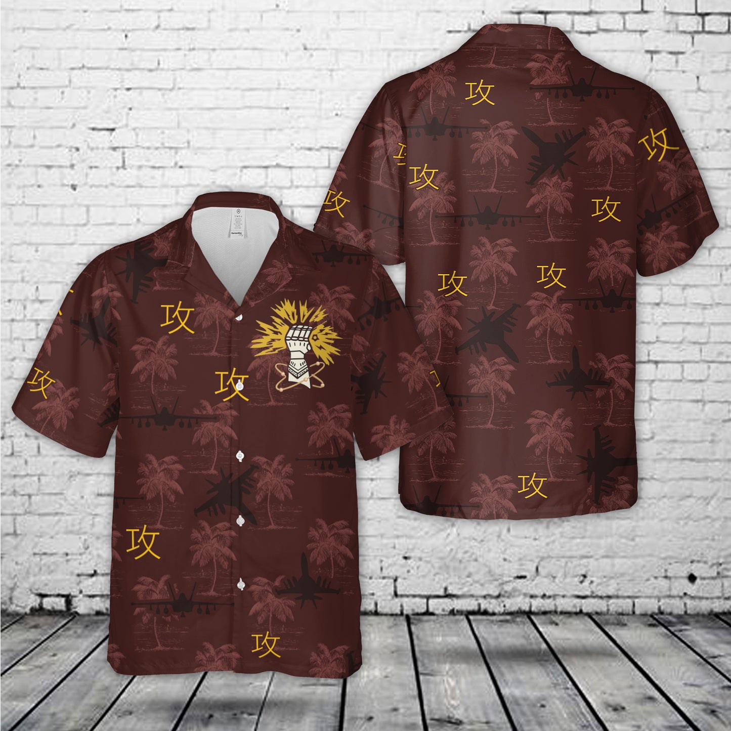 VAQ-136 Hawaiian Shirt NLMP1208PK08