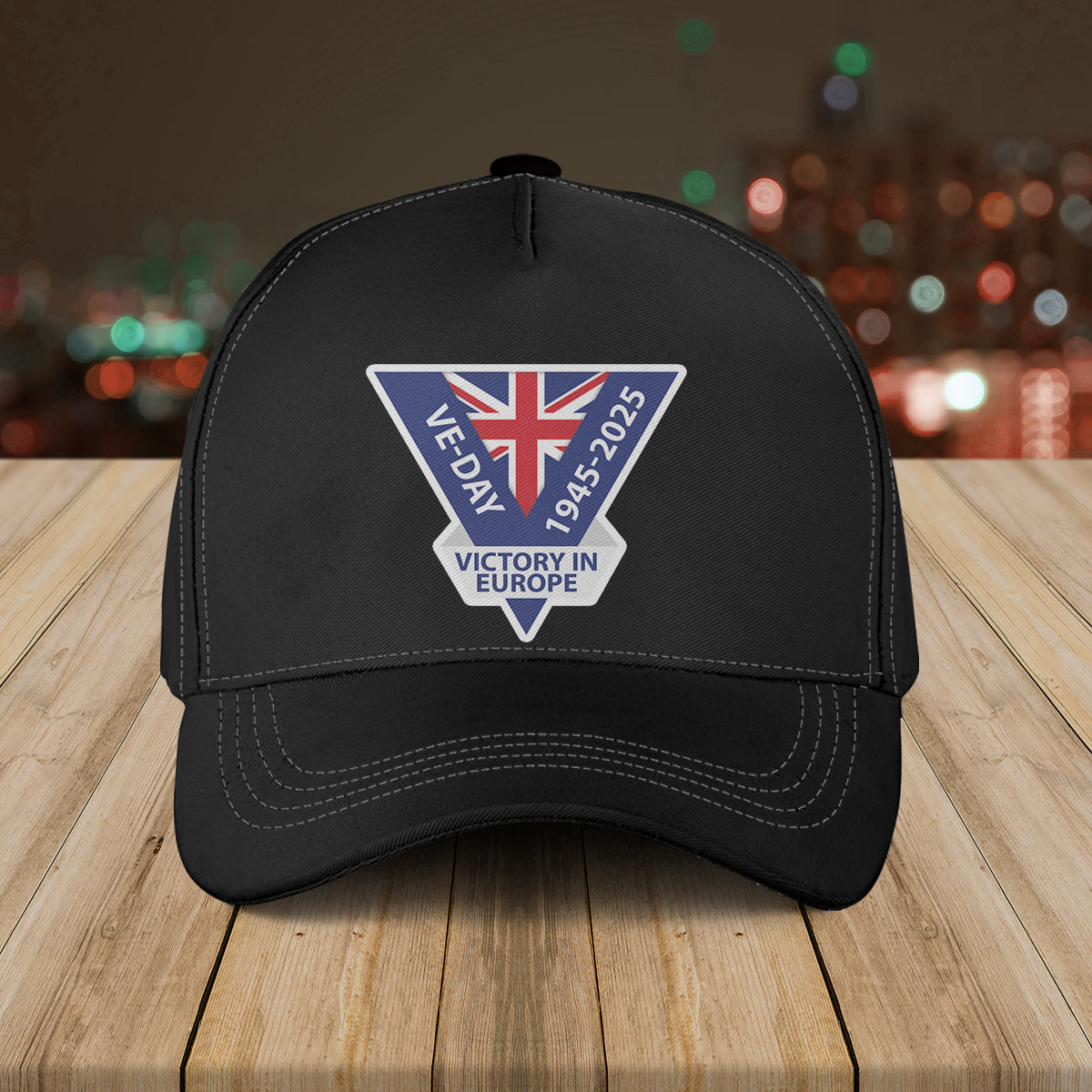 VE Day 80th Anniversary (1945-2025) Baseball Cap