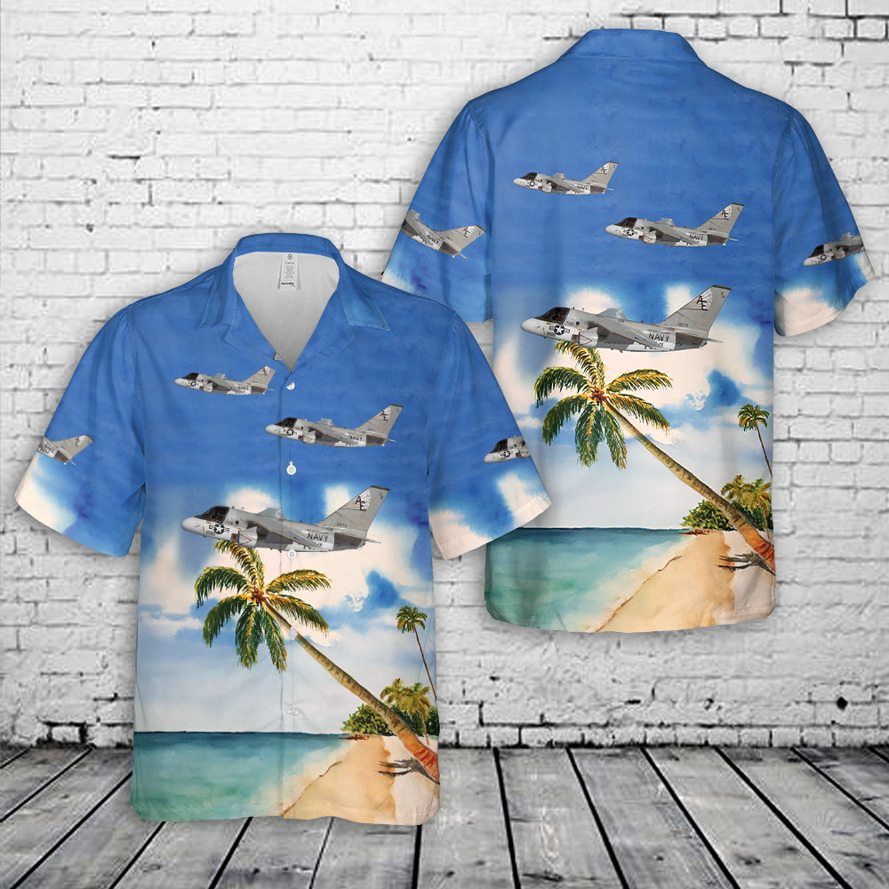 VS-28 Gamblers S-3A Viking BuNo 158873 Hawaiian Shirt