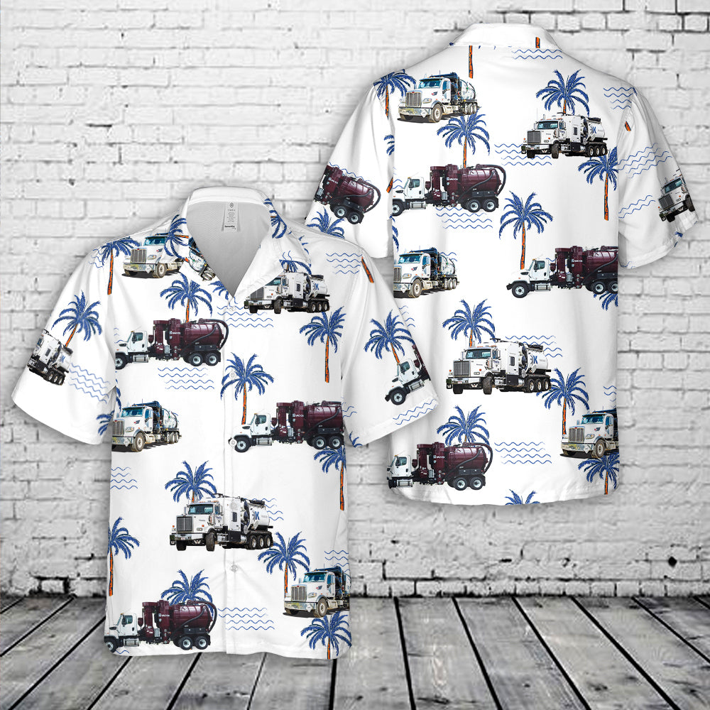 Vacuum truck Hawaiian Shirt