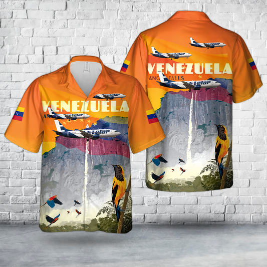 Venezuela Aerolíneas Estelar Boeing 737-33A Hawaiian Shirt