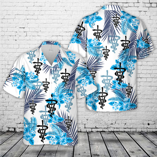 Veterinarian Tropical Hawaiian Shirt