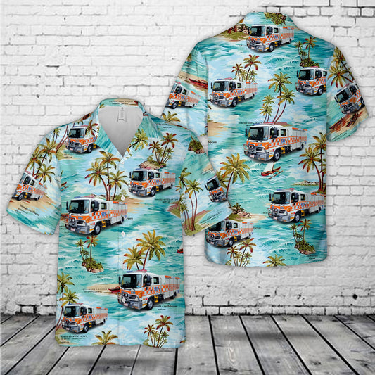 Victoria, Australia, Victoria State Emergency Service (VICSES) Fleet Hawaiian Shirt