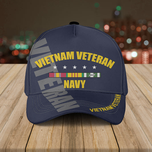 Vietnam Veteran Navy Baseball Cap