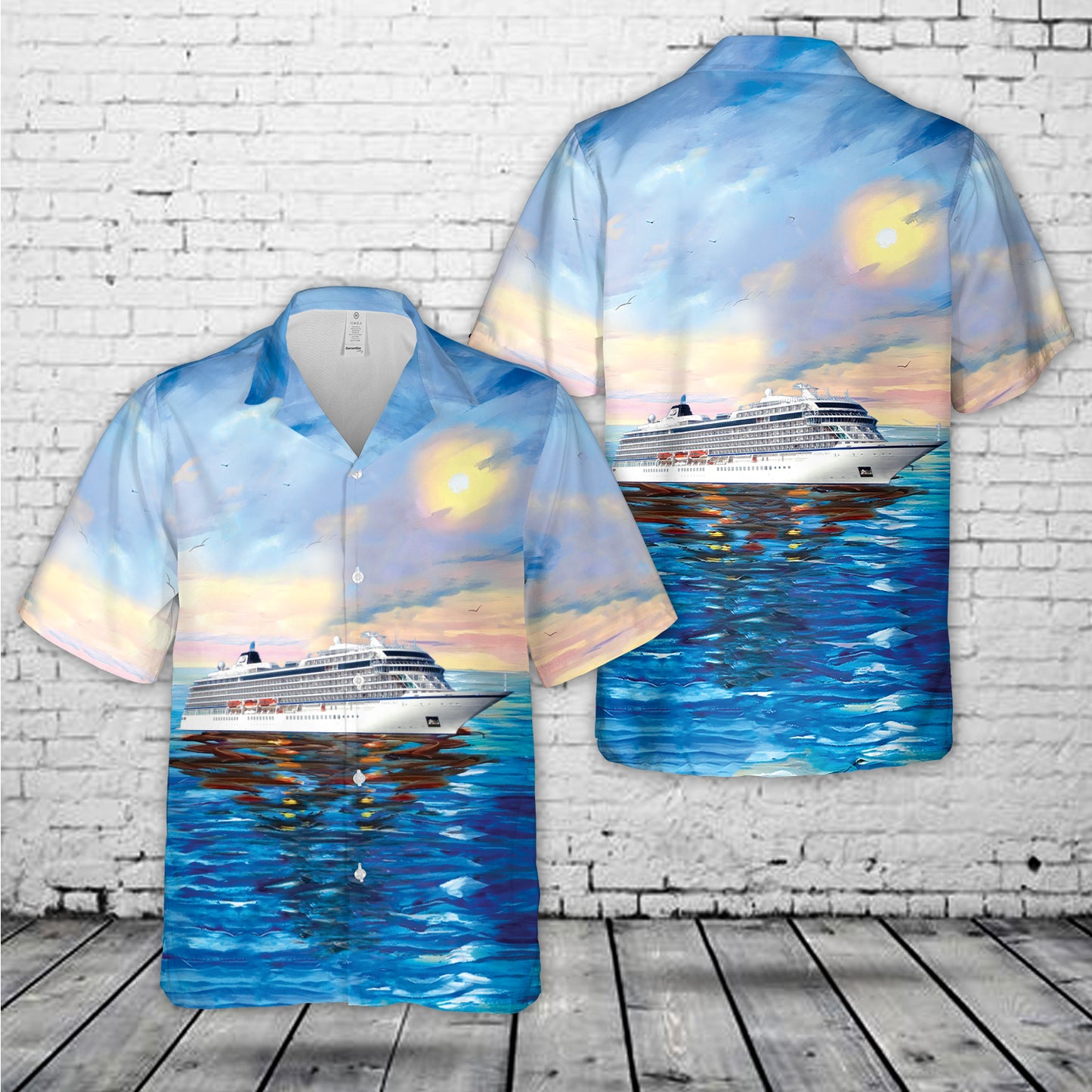 Viking Ocean Cruises MV Viking Sea Hawaiian Shirt