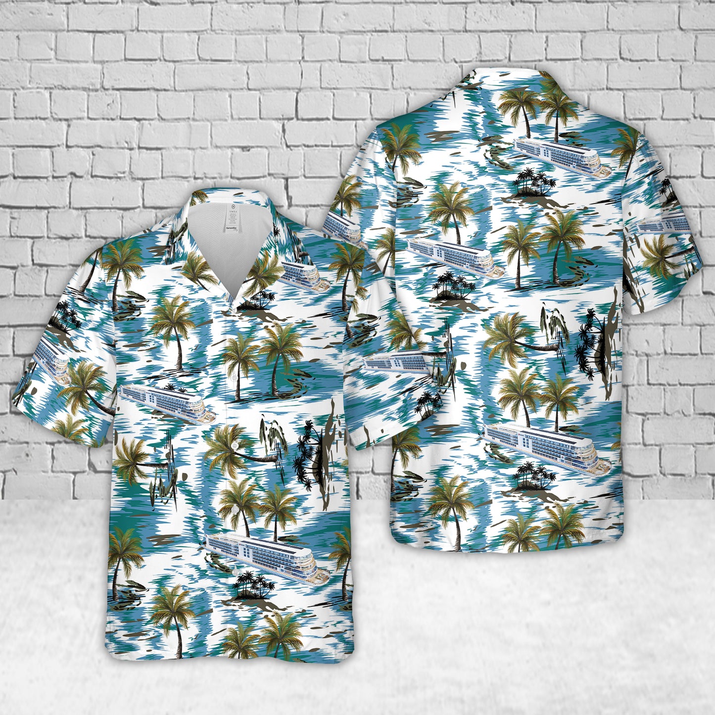 Viking (cruise line) Viking Mississippi cruise ship Hawaiian Shirt