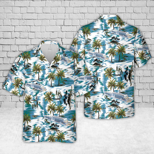 Viking (cruise line) Viking Mississippi cruise ship Hawaiian Shirt