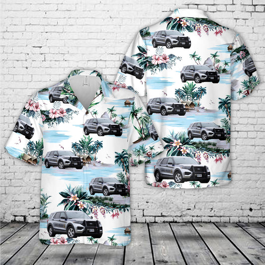 Virginia State Police 2020 Ford Police Interceptor Utility Hawaiian Shirt