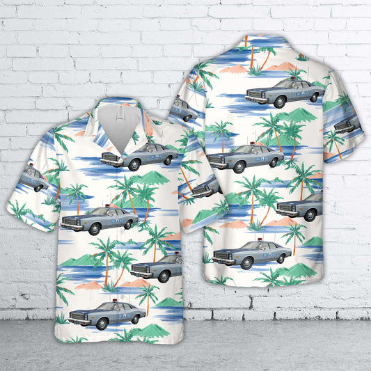 Virginia State Police, Plymouth Gran Fury 1980 Hawaiian Shirt