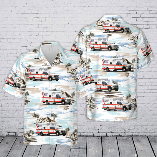 Volusia County EMS Hawaiian Shirt