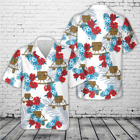 WWII US Army M1936 Haversack M36 Musette Field Military BackPack Equipment Set Hawaiian Shirt