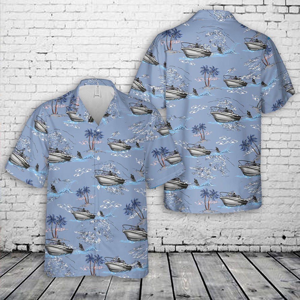 Wakeboarding Hawaiian Shirt