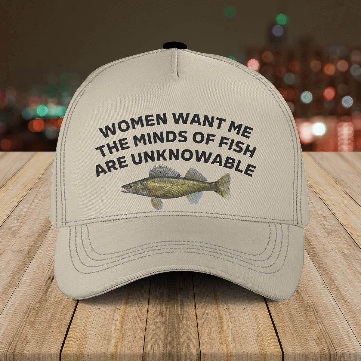 Walleye fishing Baseball Cap