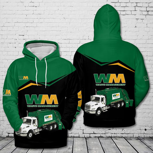 Waste Management 3D Hoodie