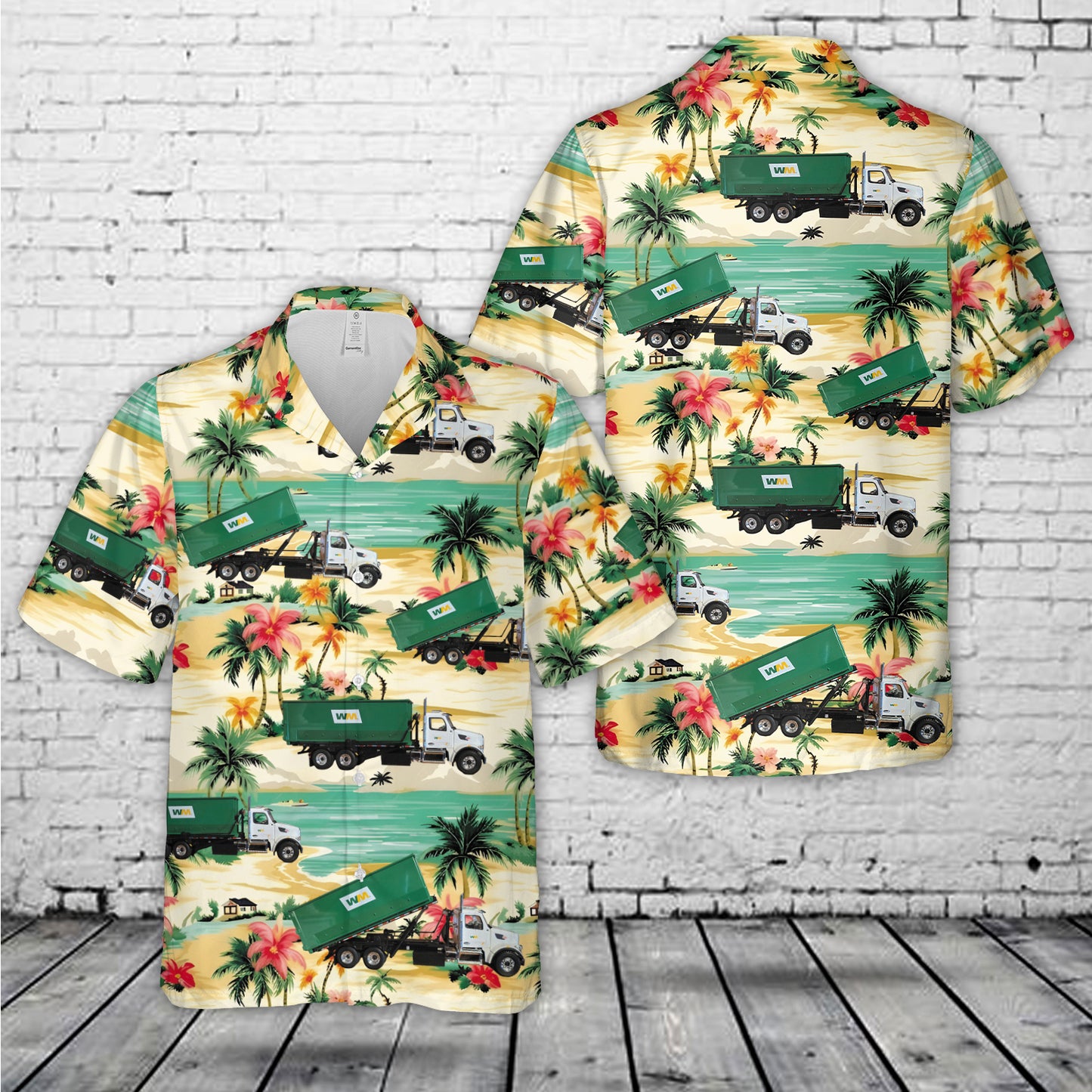 Waste Management Hawaiian Shirt