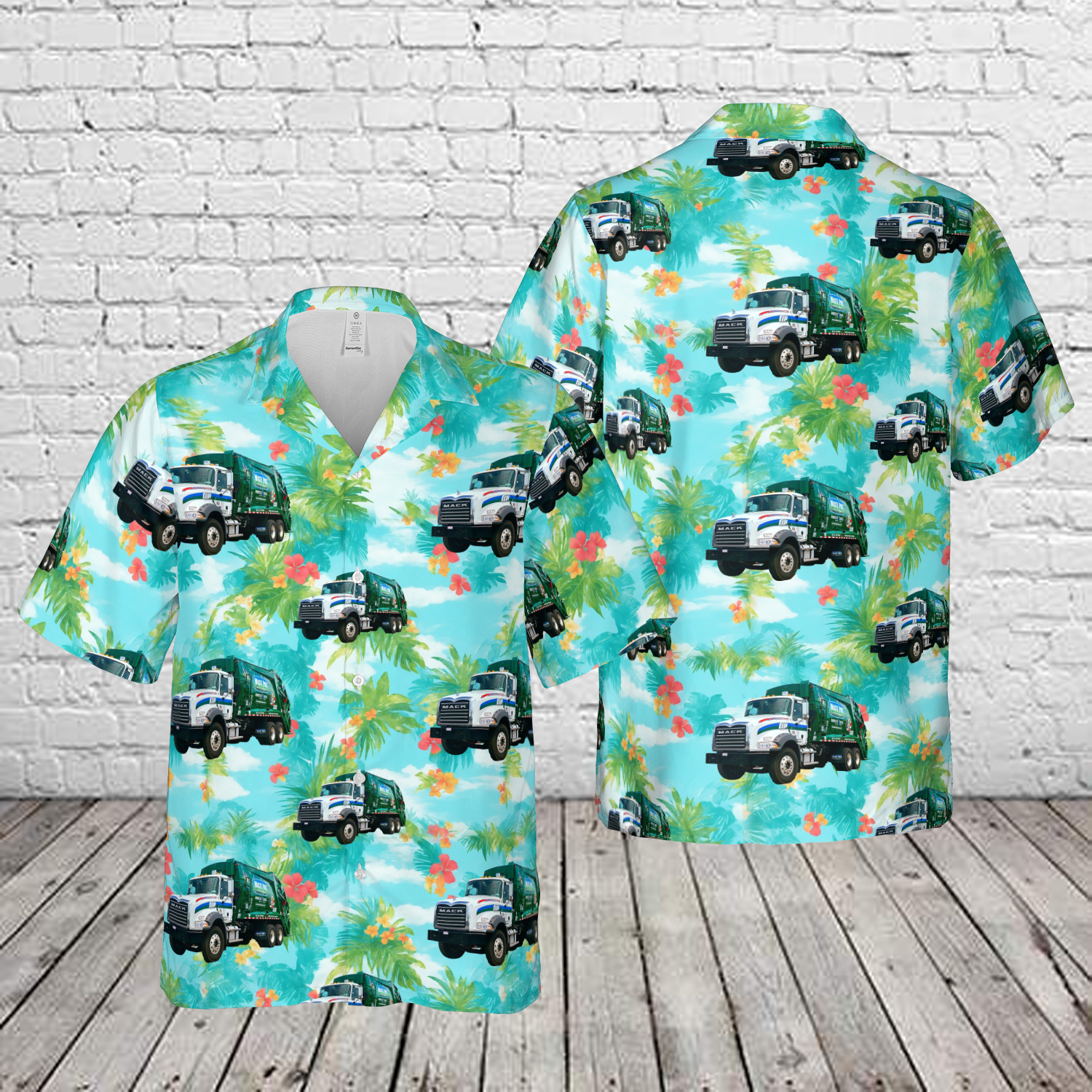 Waste Pro USA Hawaiian Shirt