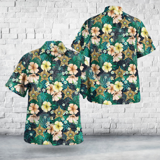 Waynesville, North Carolina, Haywood County Sheriffs Office Hawaiian Shirt