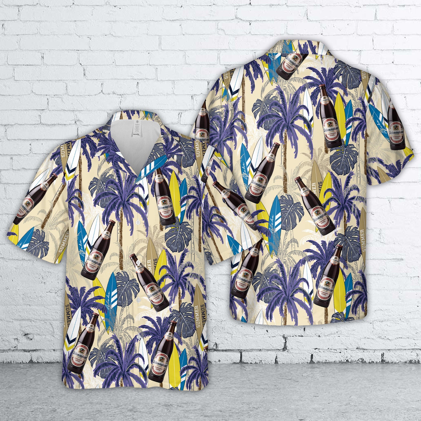 Weihenstephaner Hefeweiss Dunkel Beer Hawaiian Shirt