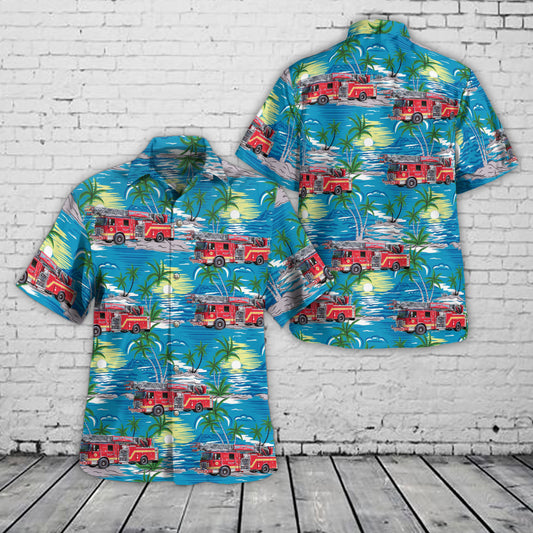 West Long Branch, New Jersey, West Long Branch Fire Company No.2 Hawaiian Shirt