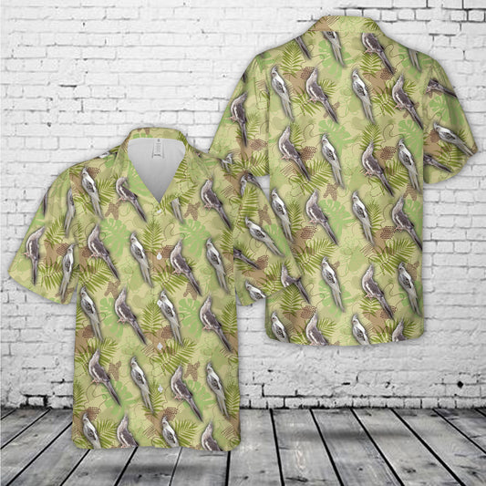 White Faced Cockatiel Hawaiian Shirt