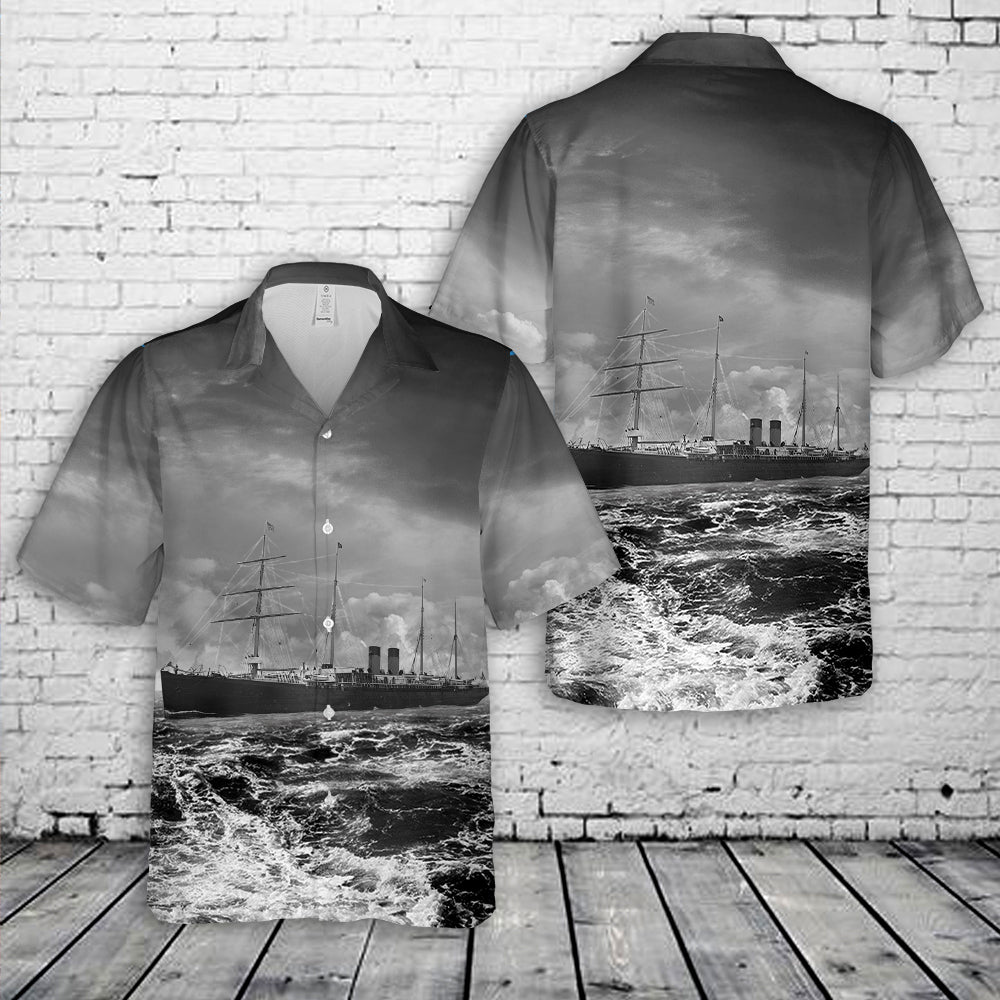 White Star Liner SS Germanic Hawaiian Shirt