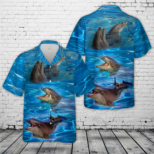 Wholphin Hawaiian Shirt