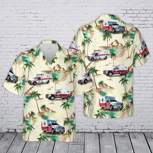 Williamson County EMS Hawaiian Shirt