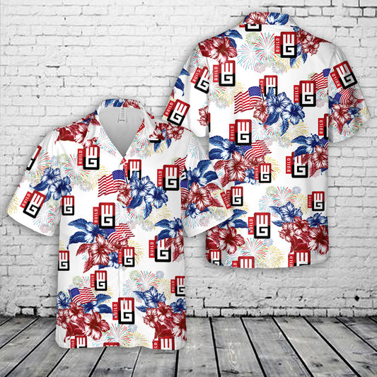 Wilson&Girgenti_Build, 4th Of July Hawaiian Shirt