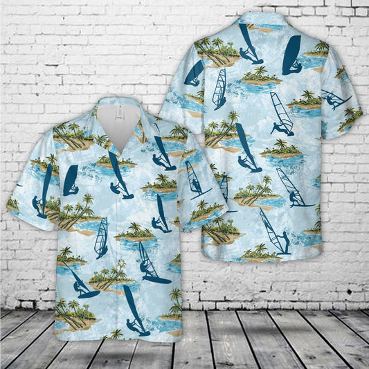 Windsurfing Hawaiian Shirt