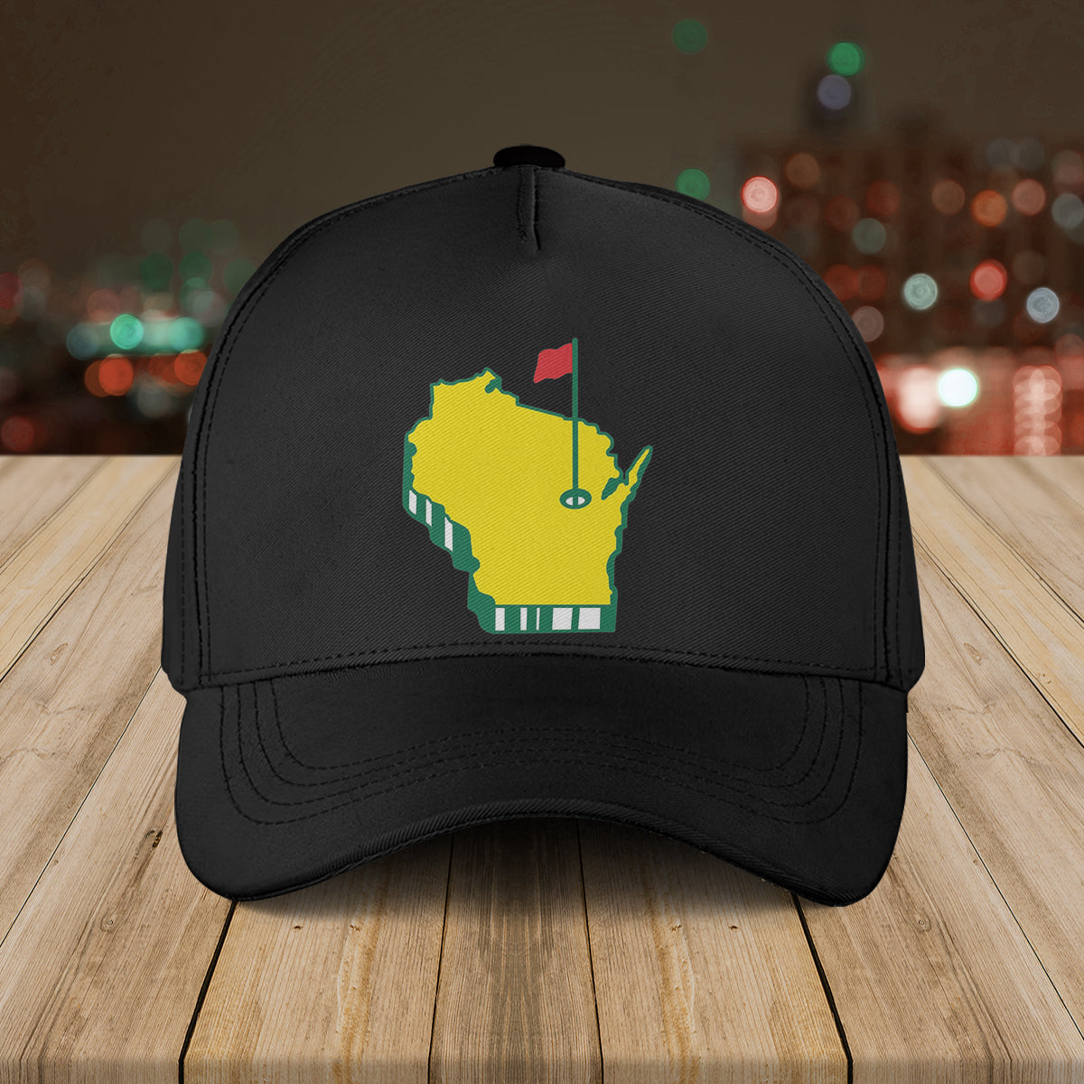 Wisconsin Masters Golf Baseball Cap