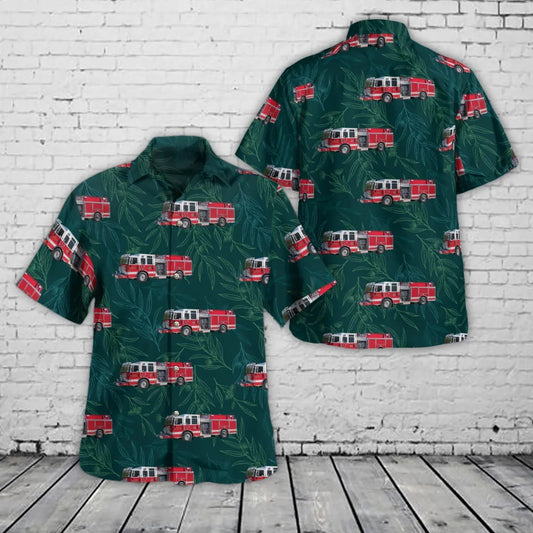 Wonder Lake, Illinois, Wonder Lake Fire Protection District Hawaiian Shirt