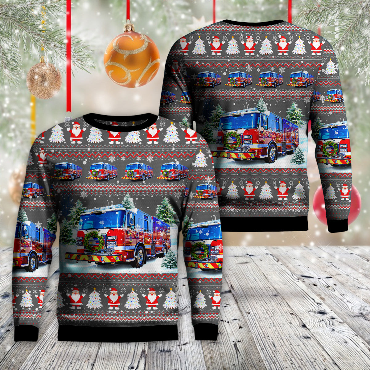 Youngsville, Louisiana, Youngsville Fire Department AOP Sweater