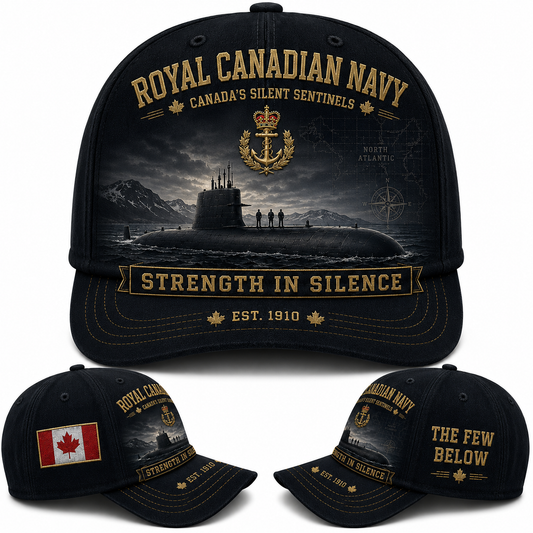 Royal Canadian Navy Submarine Service Veteran Baseball Cap