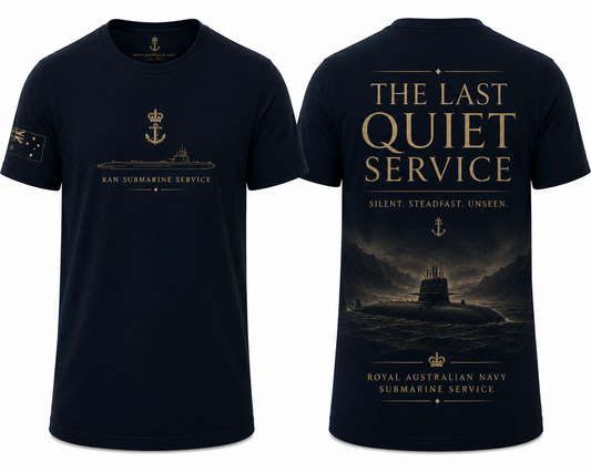 Royal Australian Navy The Last Quiet Service 3D T-Shirt